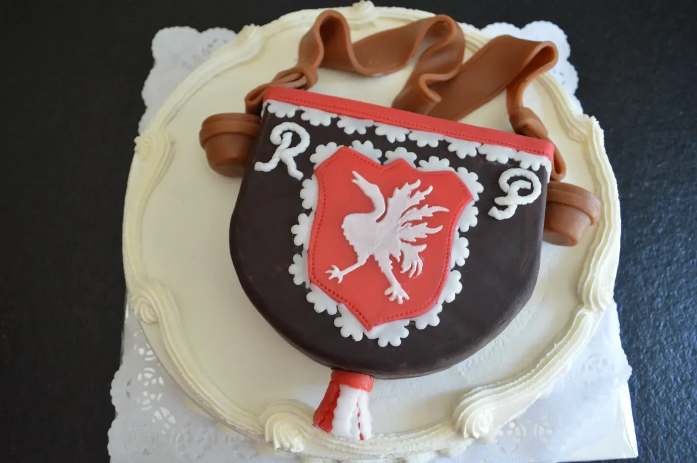 Gâteau aux armoiries